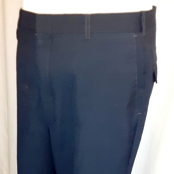 Haggar Pants Blue 36x32 Mens dimensions: waist acr - Picture 1 of 8